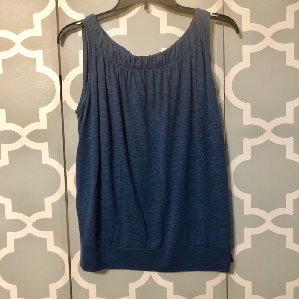 Loft blue tank